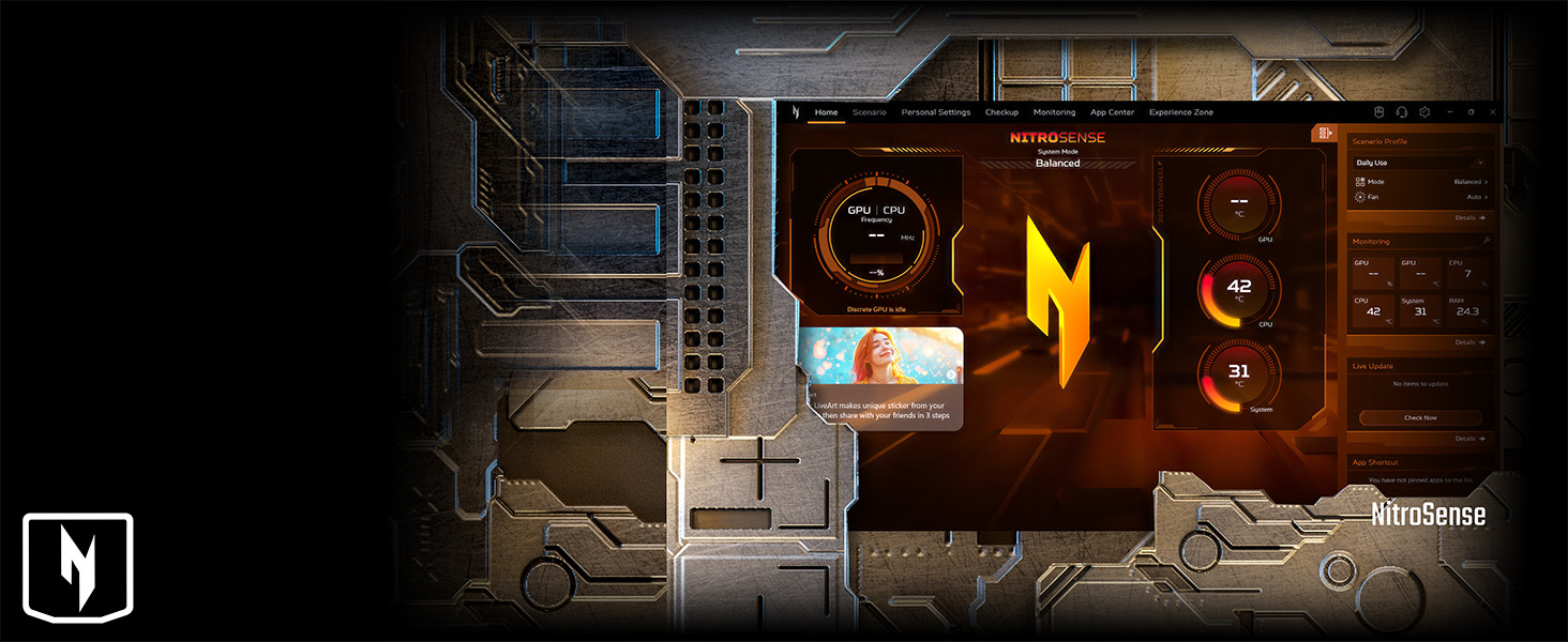 Acer Nitro 16S AI (AN16S-61-R37P) Gaming_20