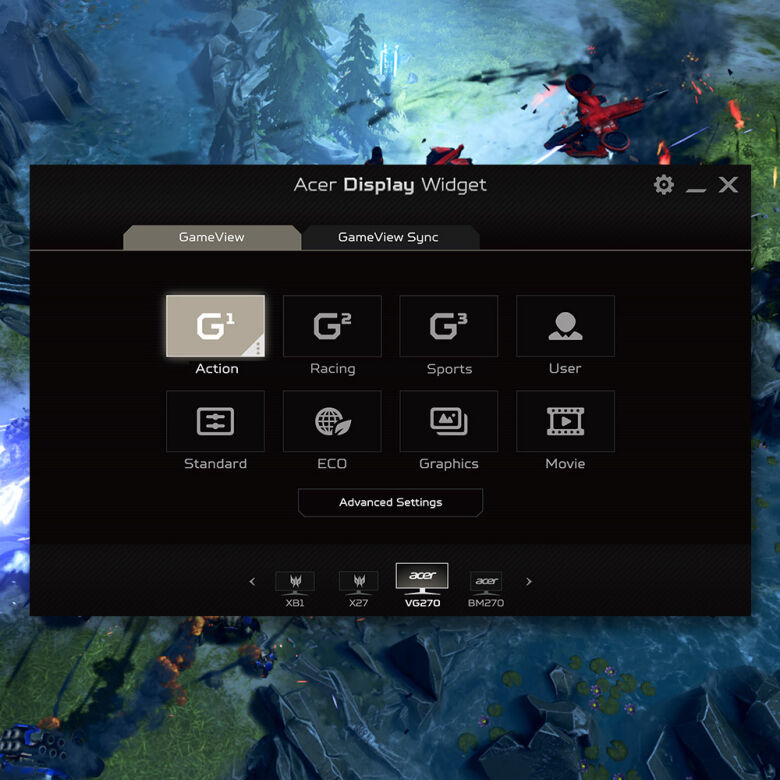 Acer Nitro XV2 (XV272UV3bmiiprx)  27 Zoll QHD Gaming Monitor_8