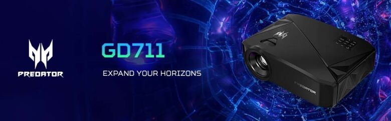 Acer Predator GD711 4K-Beamer - Gaming (240Hz), 4.000 LED-Lumen_1