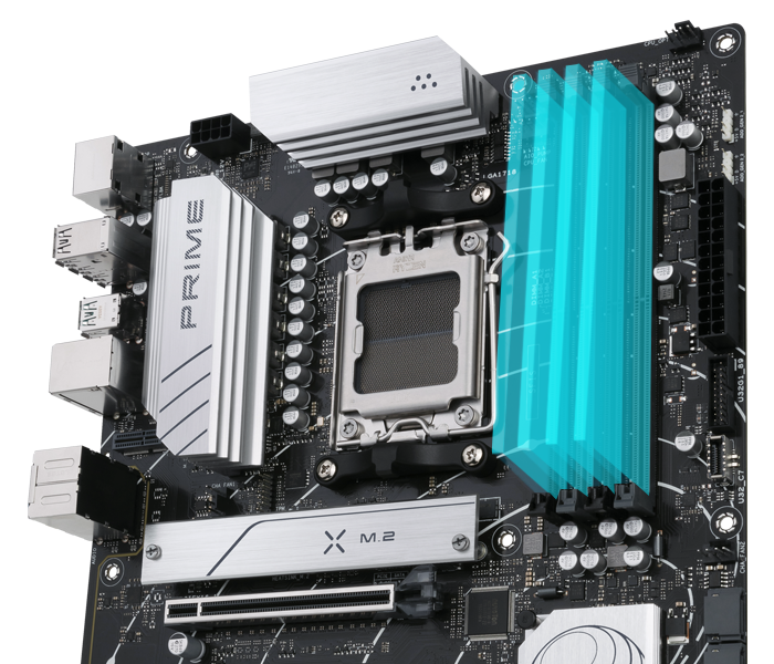 ASUS PRIME B650-PLUS Mainboard Sockel AM5_4