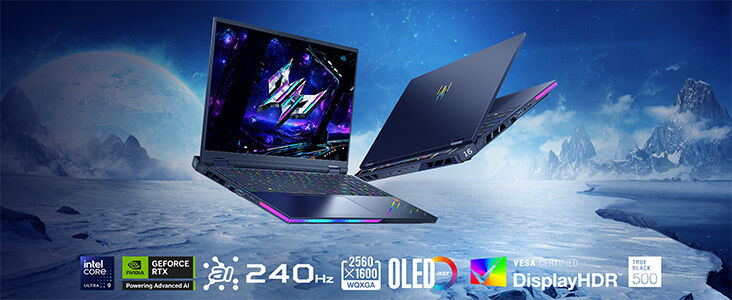 Acer Predator Helios 16 AI (PH16-73-909A) Gaming_1