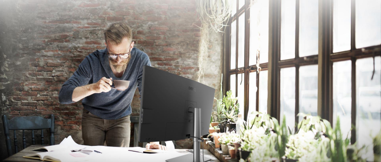 BenQ PD2725U Office Monitor - Höhenverstellung, Thunderbolt_1