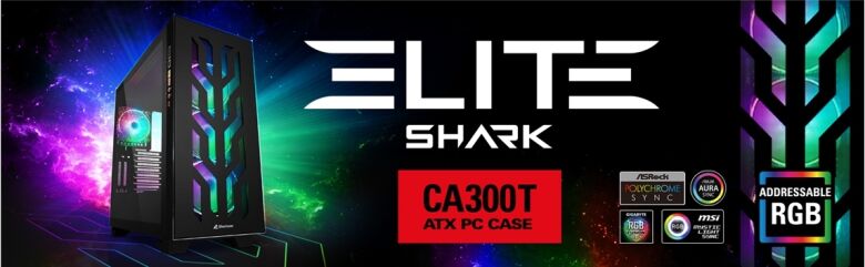 Sharkoon ELITE SHARK CA300T | PC-Gehäuse