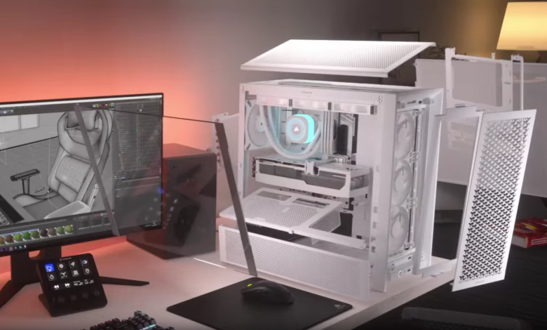 CORSAIR FRAME 4000D RS White | PC-Gehäuse_2