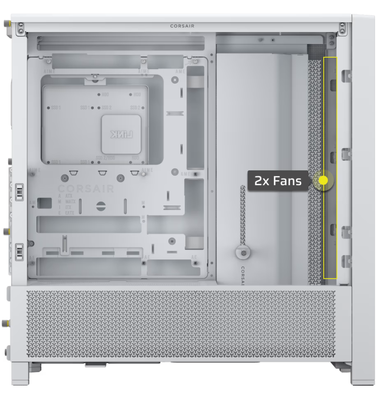 CORSAIR FRAME 4000D RS White | PC-Gehäuse_13