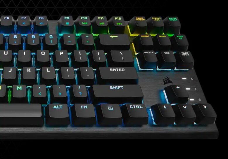 Corsair K60 PRO TKL RGB Optisch-mechanische Tenkeyless-_4