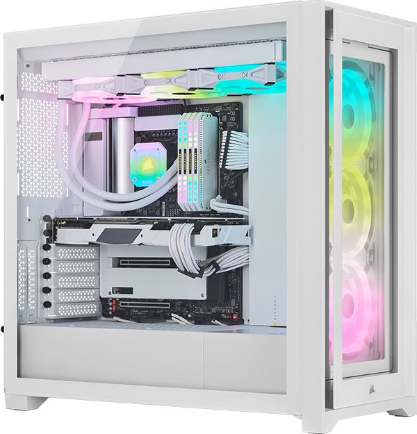 Corsair iCUE 5000X RGB QL Edition - True White | PC-Gehäuse_4