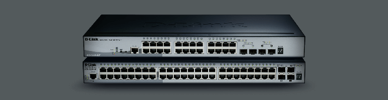 D-Link DGS-1510-52X Stackable Smart Managed Switch 52-Port