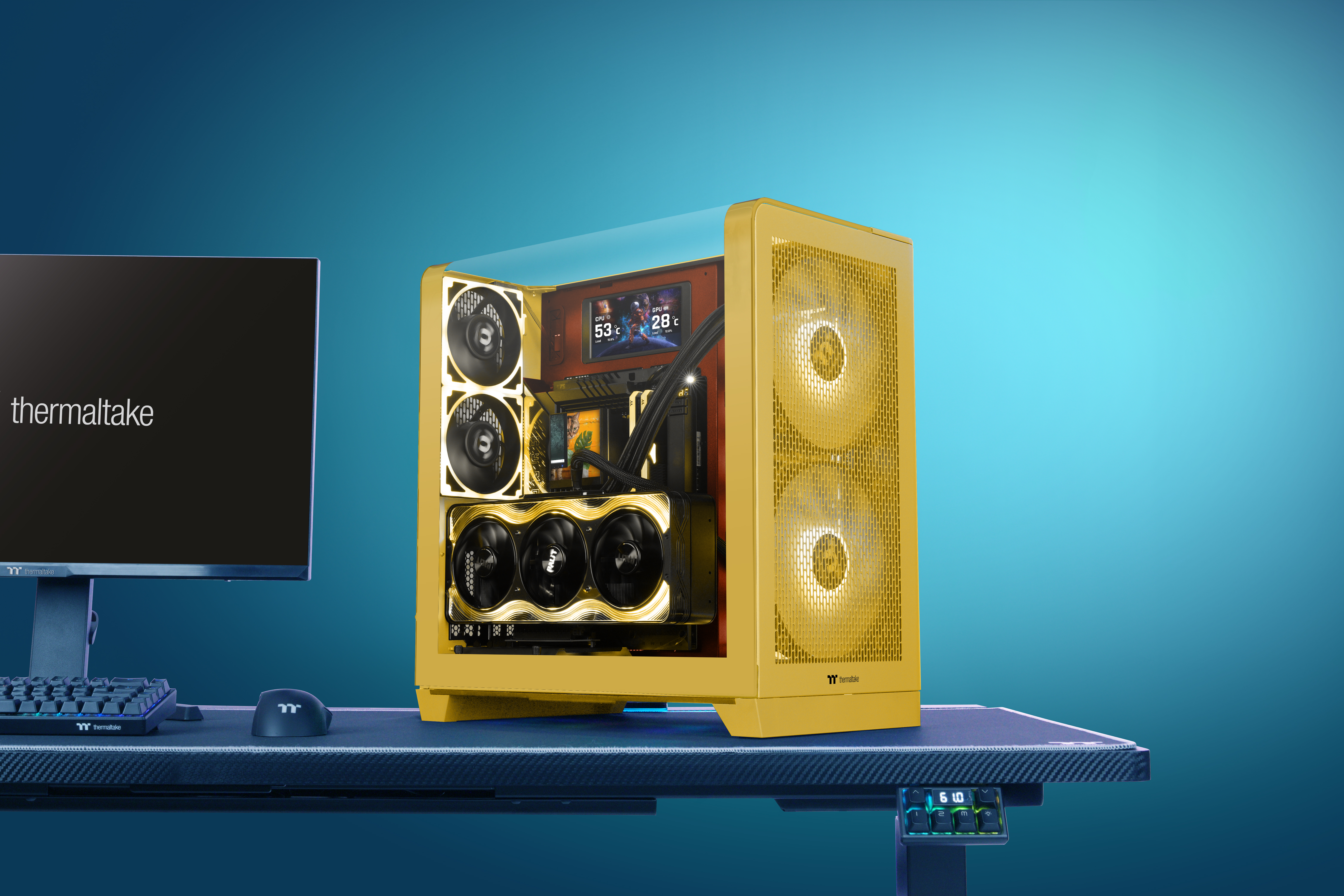 Thermaltake View 390 Air Butter Caramel | PC-Gehäuse_1