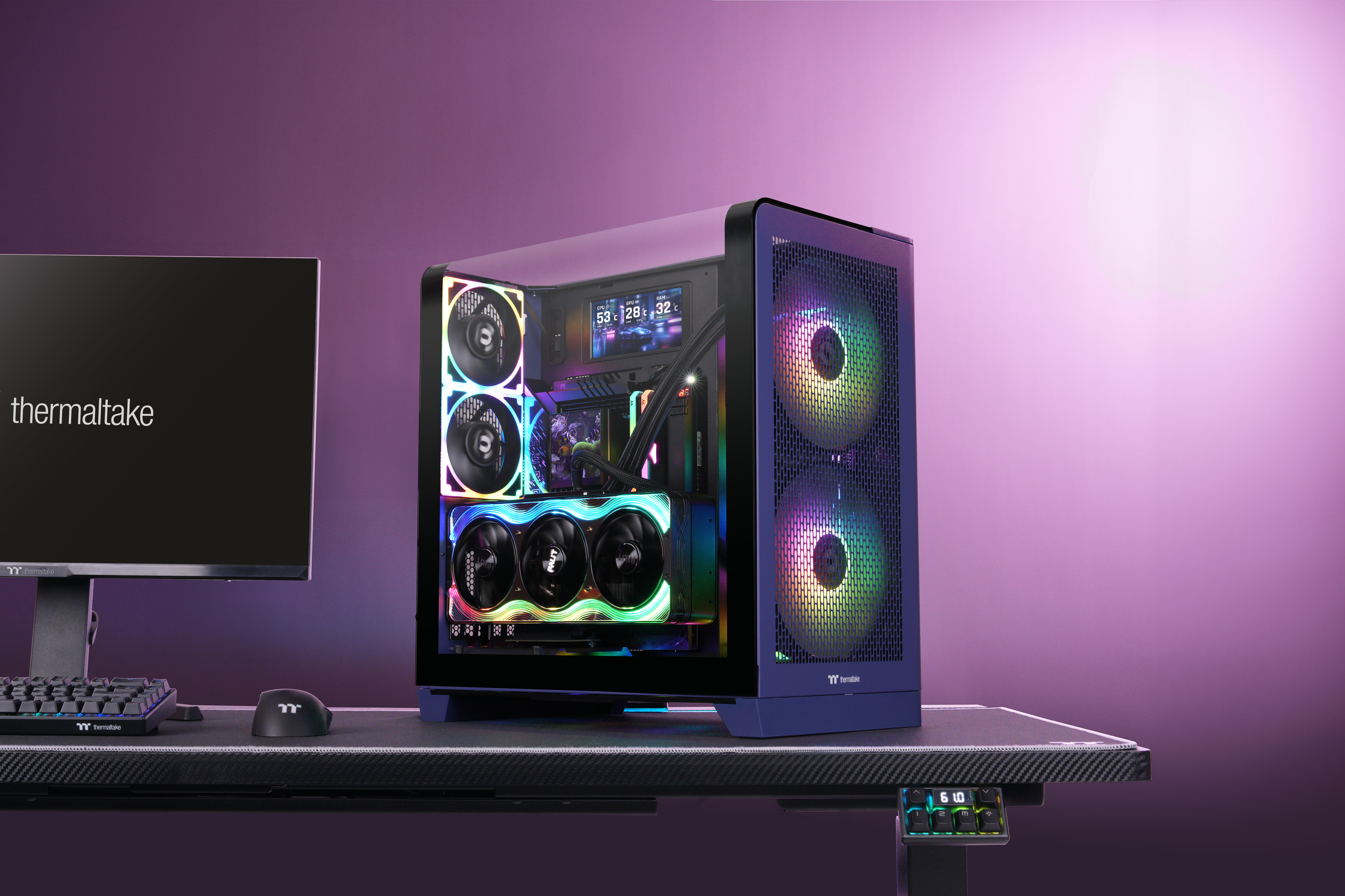 Thermaltake View 390 Air Future Dusk | PC-Gehäuse_1