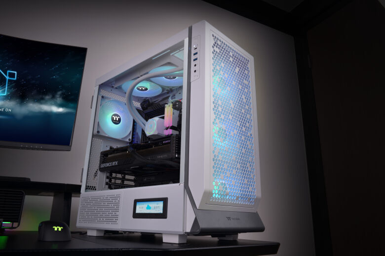 Thermaltake Ceres 500 TG ARGB Snow White | PC-Gehäuse_3