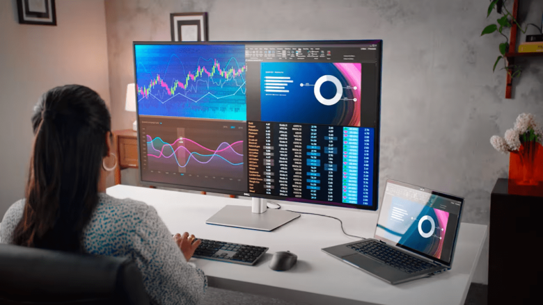 Dell UltraSharp U4323QE Office Monitor - IPS, 4K-UHD, USB-C, LAN_1