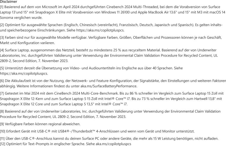 Microsoft Surface Laptop Copilot+ PC 13,8 Zoll - 16GB - 1TB_10
