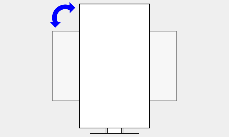 Eizo FlexScan EV2360-WT Office Monitor - Höhenverstellung, Pivot_16