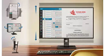Philips 252B9 Office Monitor - IPS, Höhenverstellung, USB-Hub_3