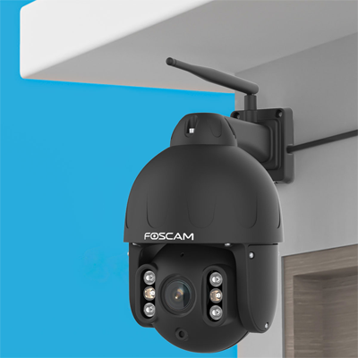 Foscam SD8P WLAN Überwachungskamera Schwarz_3