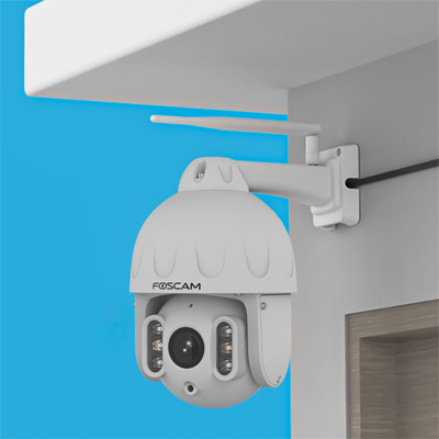 Foscam SD8P WLAN Überwachungskamera Weiß_3