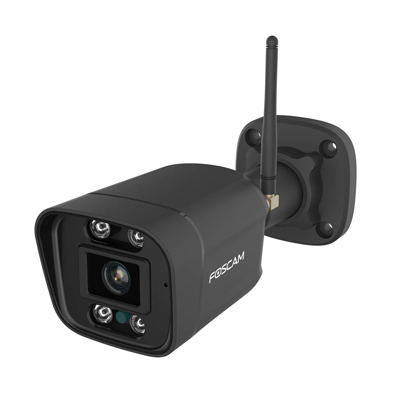 Foscam V8P WLAN Überwachungskamera Schwarz_1