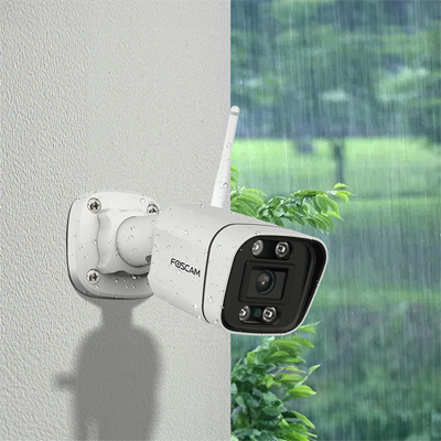 Foscam V8P WLAN Überwachungskamera Schwarz_4