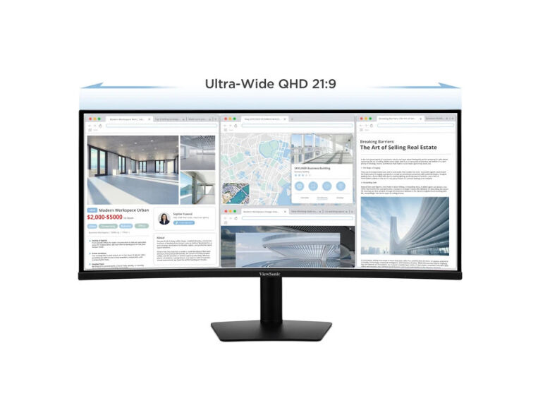 ViewSonic VA3420C-Office Curved Monitor - UWQHD , 120Hz_2