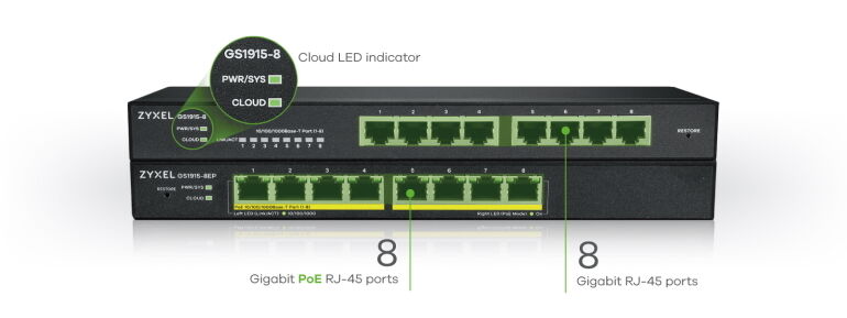 Zyxel GS1915-8EP Smart Managed Switch_1