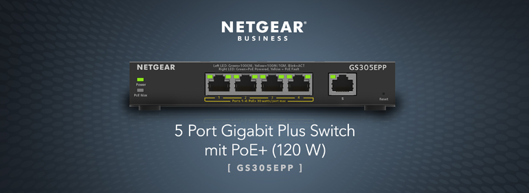 NETGEAR GS305EPP SOHO Plus Switch_1