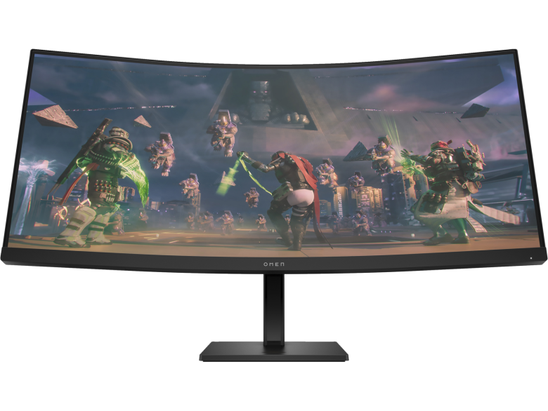 HP Omen 34c Gaming Monitor - VA, WQHD, 165Hz, Höhenverstellung_1