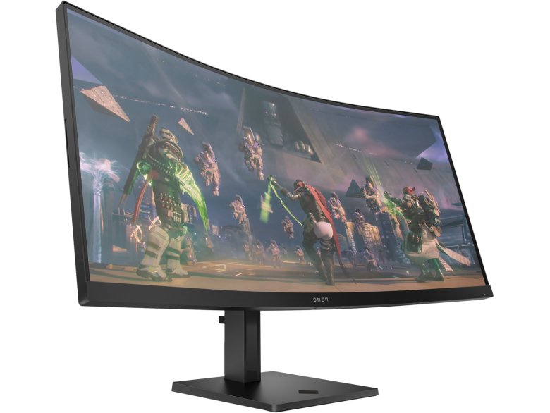 HP Omen 34c Gaming Monitor - VA, WQHD, 165Hz, Höhenverstellung_2