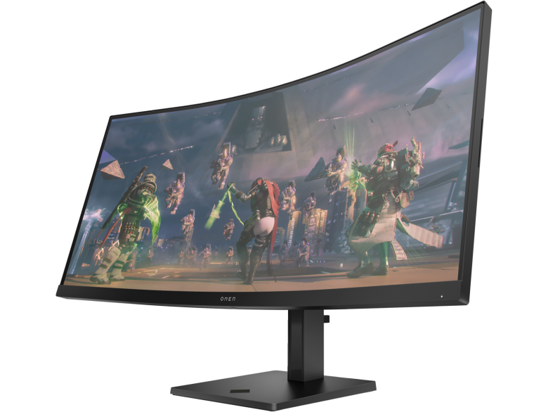 HP Omen 34c Gaming Monitor - VA, WQHD, 165Hz, Höhenverstellung_3