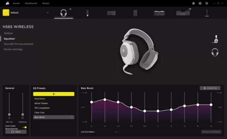 Corsair HS65 Wireless White Gaming Headset_9