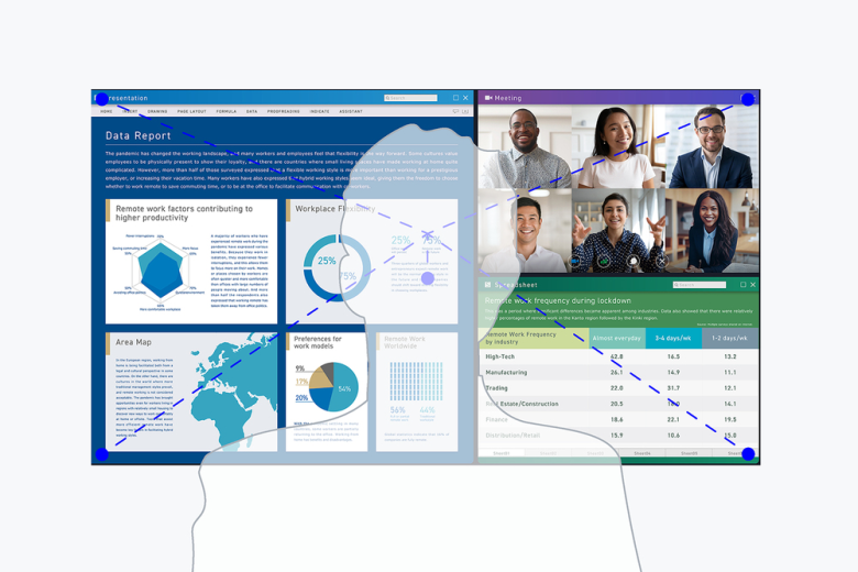 EIZO FlexScan EV3450XC-BK Office Monitor_4