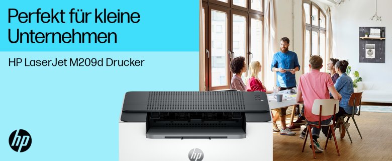HP LaserJet M209d Laserdrucker Schwarz-Weiß_1