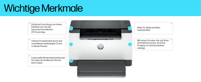 HP LaserJet M209d Laserdrucker Schwarz-Weiß_4