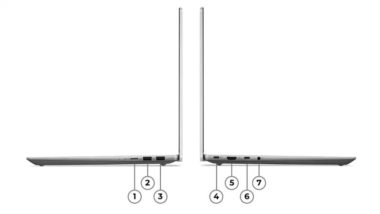 Lenovo IdeaPad Slim 5 83HL005BGE Anschluesse