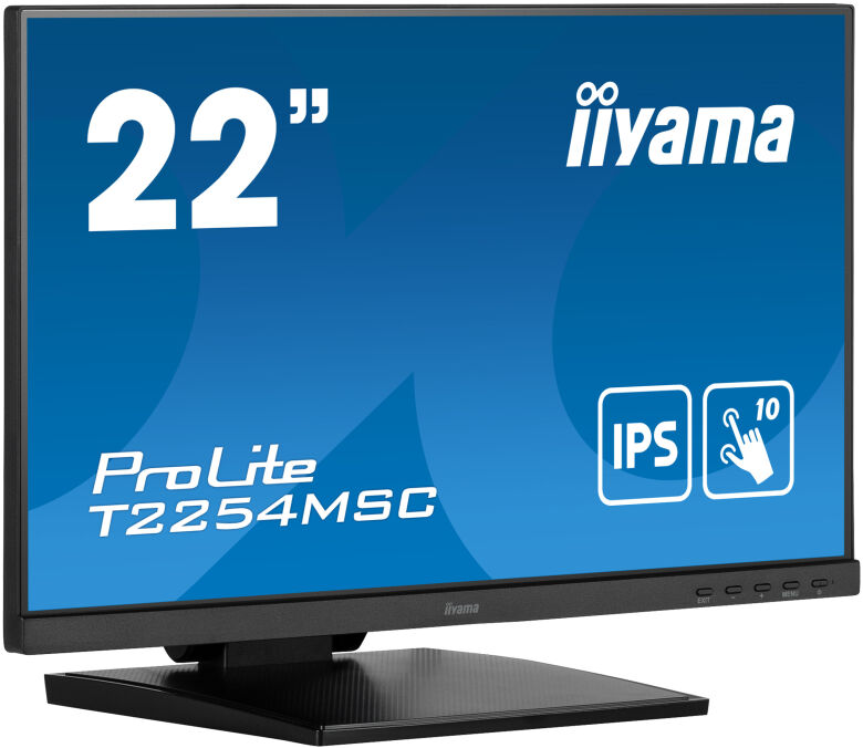Iiyama ProLite T2254MSC-B1AG Touchscreen - Höhenverstellung, USB_1
