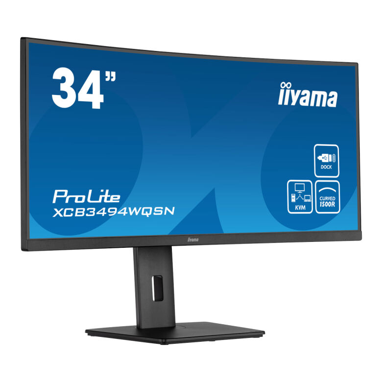 Iiyama ProLite XCB3494WQSN-B5 Business Monitor - 120 Hz, USB-Hub_1