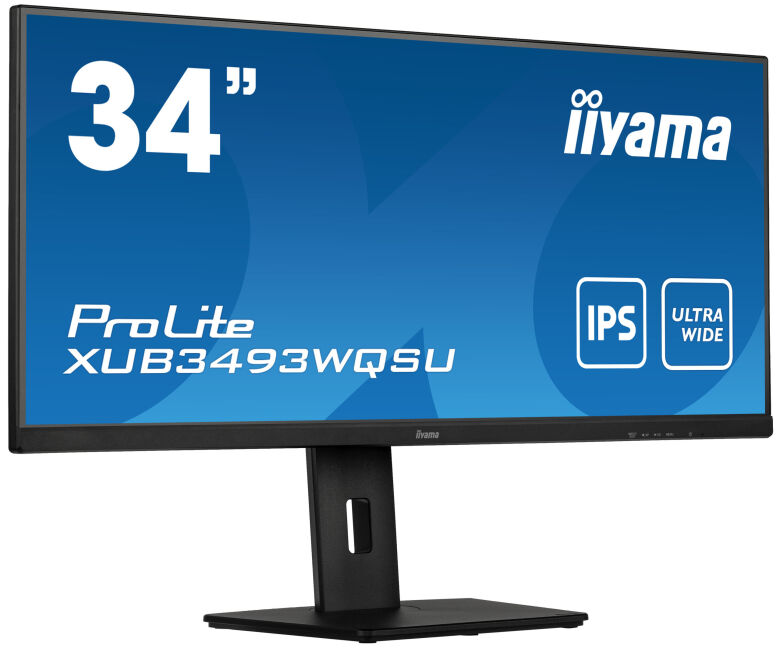 Iiyama ProLite XUB3493WQSU-B5 Business Monitor - Pivot, USB-Hub_1