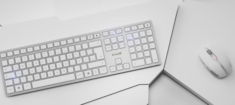 CHERRY DW 9100 slim, kabelloses Tastatur und Maus-Set,_2