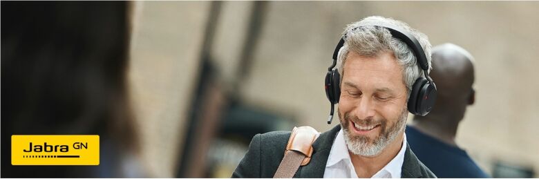 Jabra Evolve2 75 Headset, USB-A Kabellos, Bluetooth, Schwarz,_1