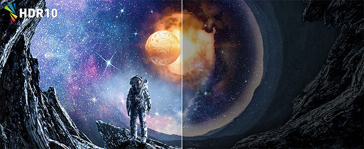 Predator XB273U F5 Bild - HDR10 – Brillante Farben, beeindruckender Kontrast