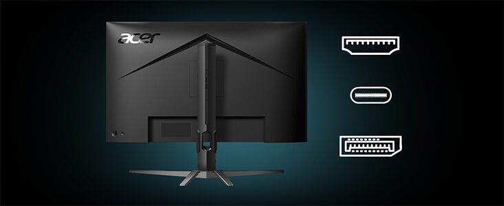 Predator XB273U F5 Bild - Vielseitige Anschlussmöglichkeiten