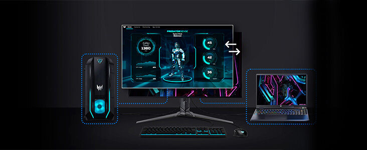 Predator X32 X5 Bild - Verbindungsmöglichkeiten