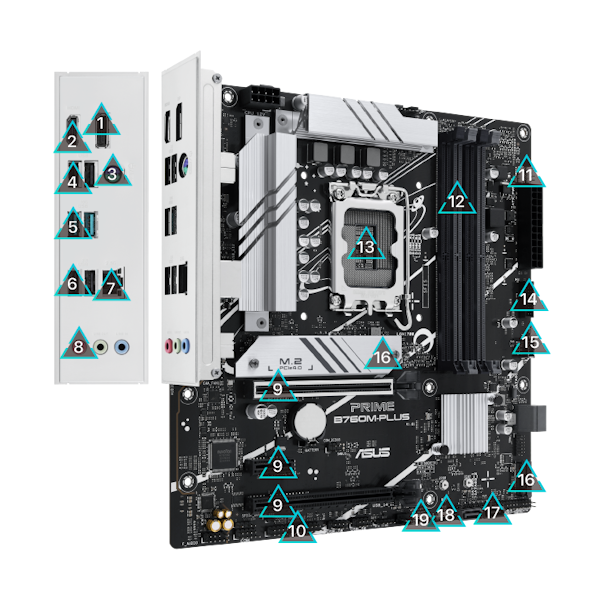 ASUS Prime B760M-Plus Mainboard_4