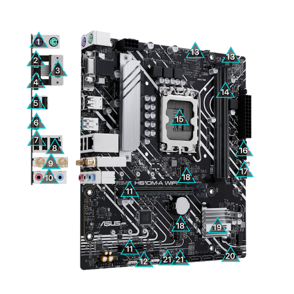 ASUS Prime H610M-A WIFI Mainboard_4