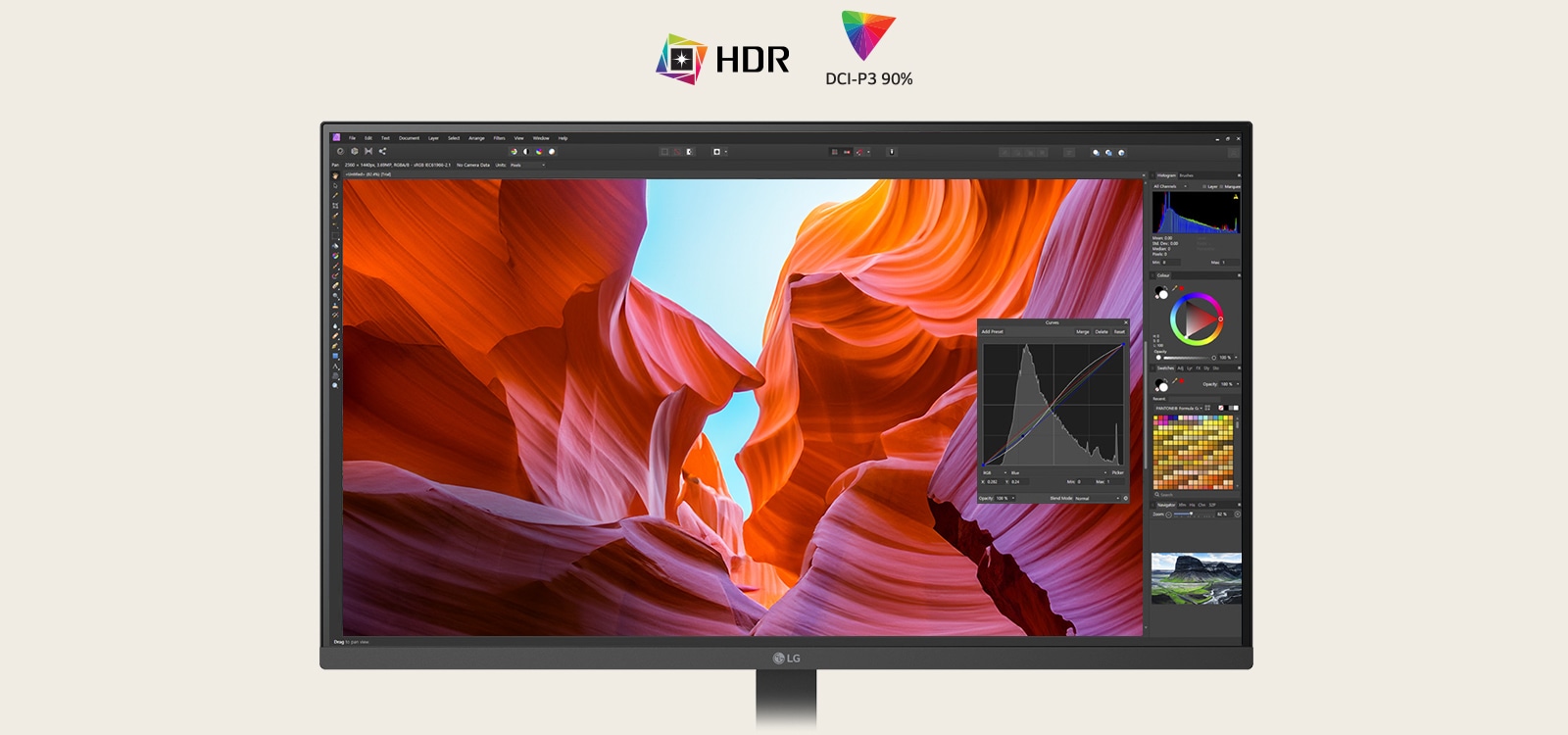 LG 32U720A-B Office Monitor - 4K UHD_3