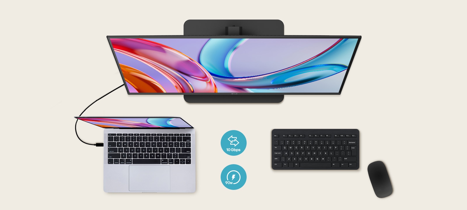 LG 32U720A-B Office Monitor - 4K UHD_5