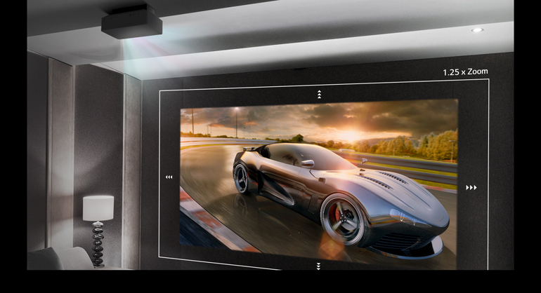 LG HU70LS Largo 4K-Beamer - 1.500 ANSI Lumen, HDR10, Bluetooth_5