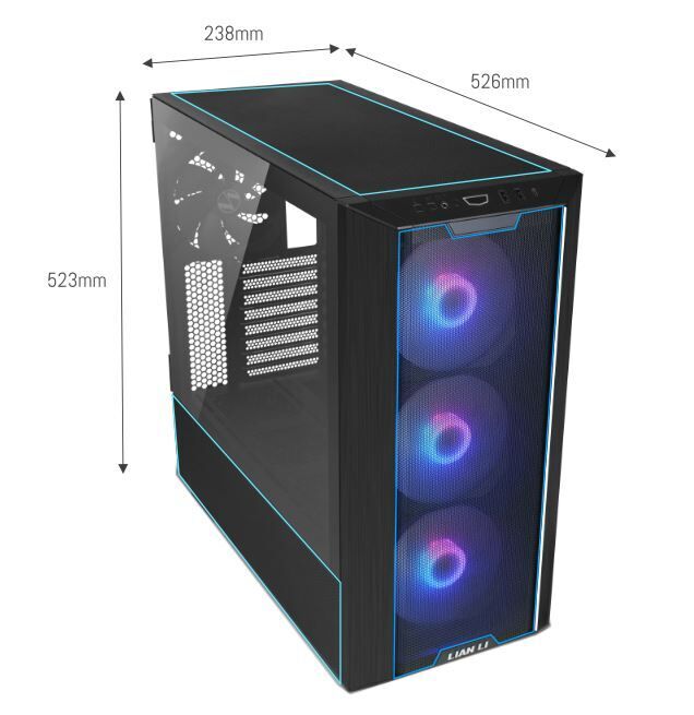 Lian Li LANCOOL III RGB schwarz | PC-Gehäuse_4