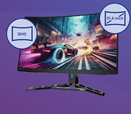 Lenovo Legion R32qc-30 Gaming Monitor - Curved QHD Panel_2