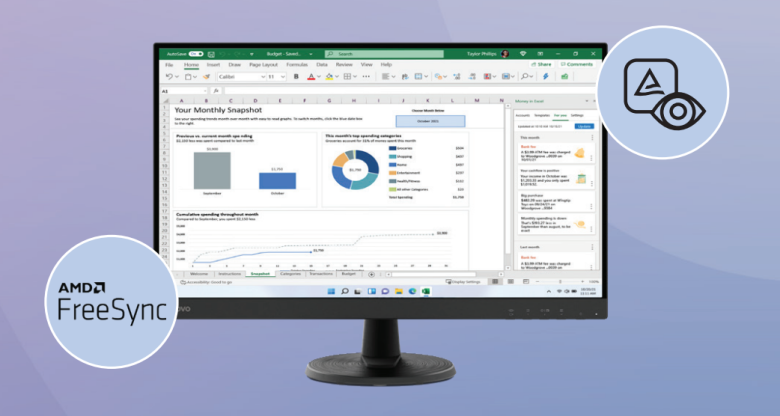 Lenovo D27-40 Office Monitor - FHD, HDMI, 75Hz_2